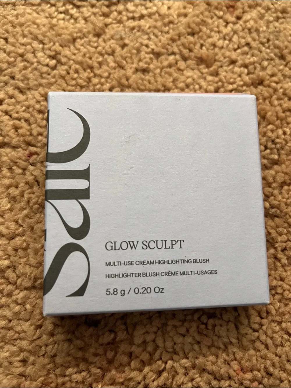 Saie Glow Sculpt multi-use cream highlighting blush